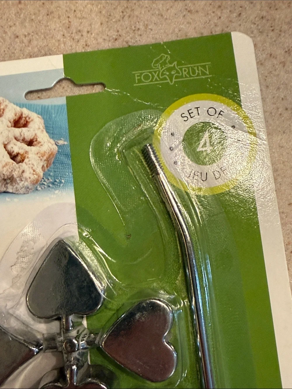New Fox Run Rosette Mold Set of 4 Scandinavian Dessert Molds